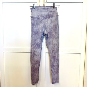 Popflex Purple Tie Dye Leggings